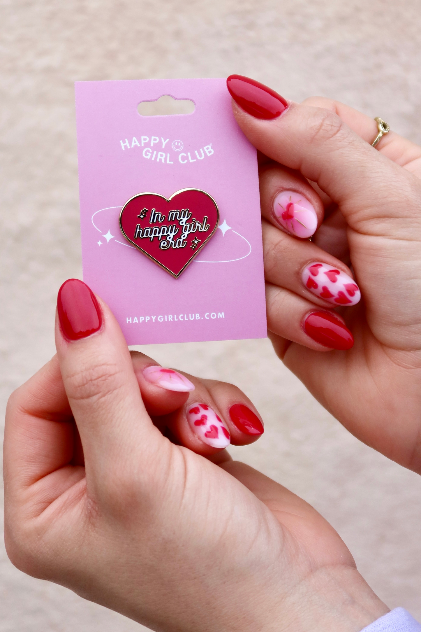 Happy Girl Era Pin