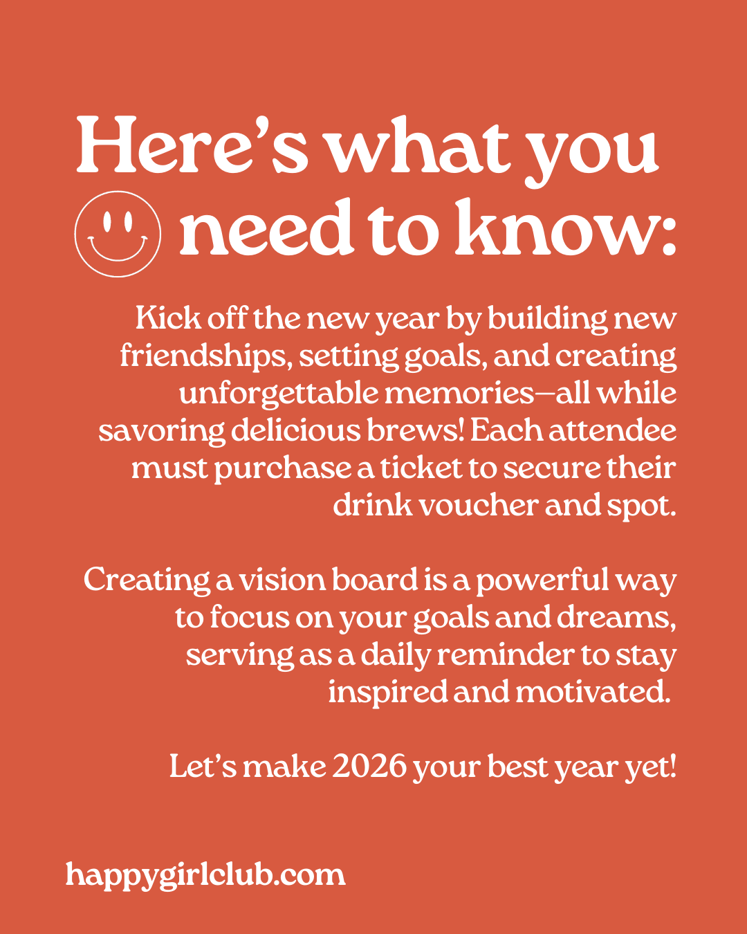 Orange County Vision Board Workshop