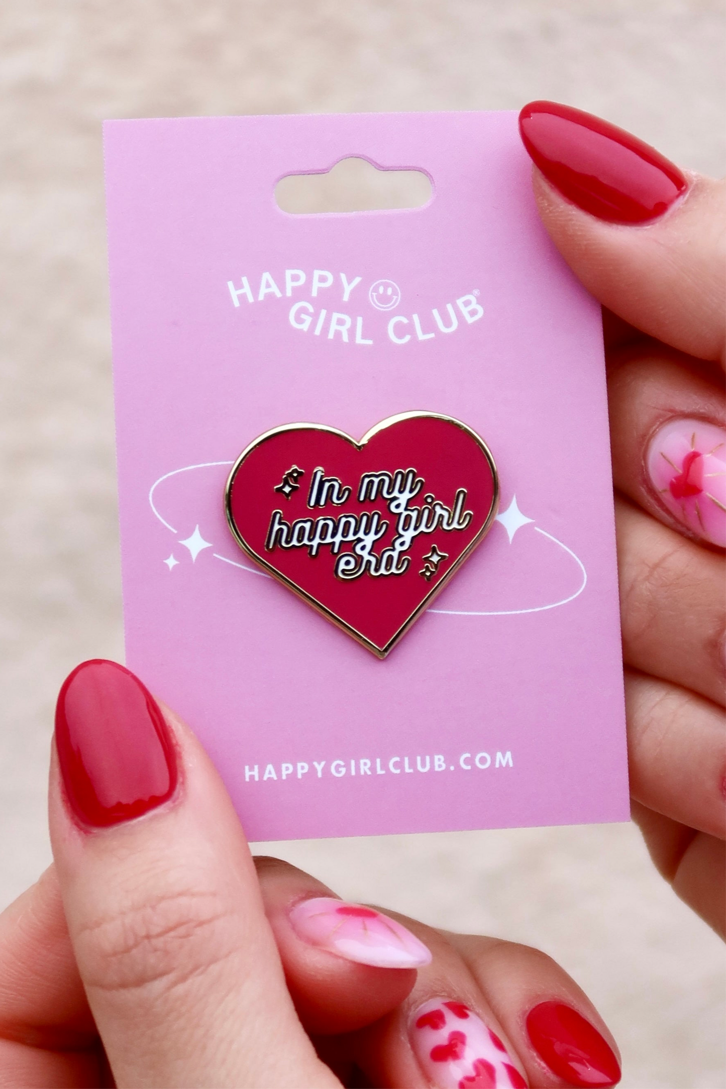 Happy Girl Era Pin