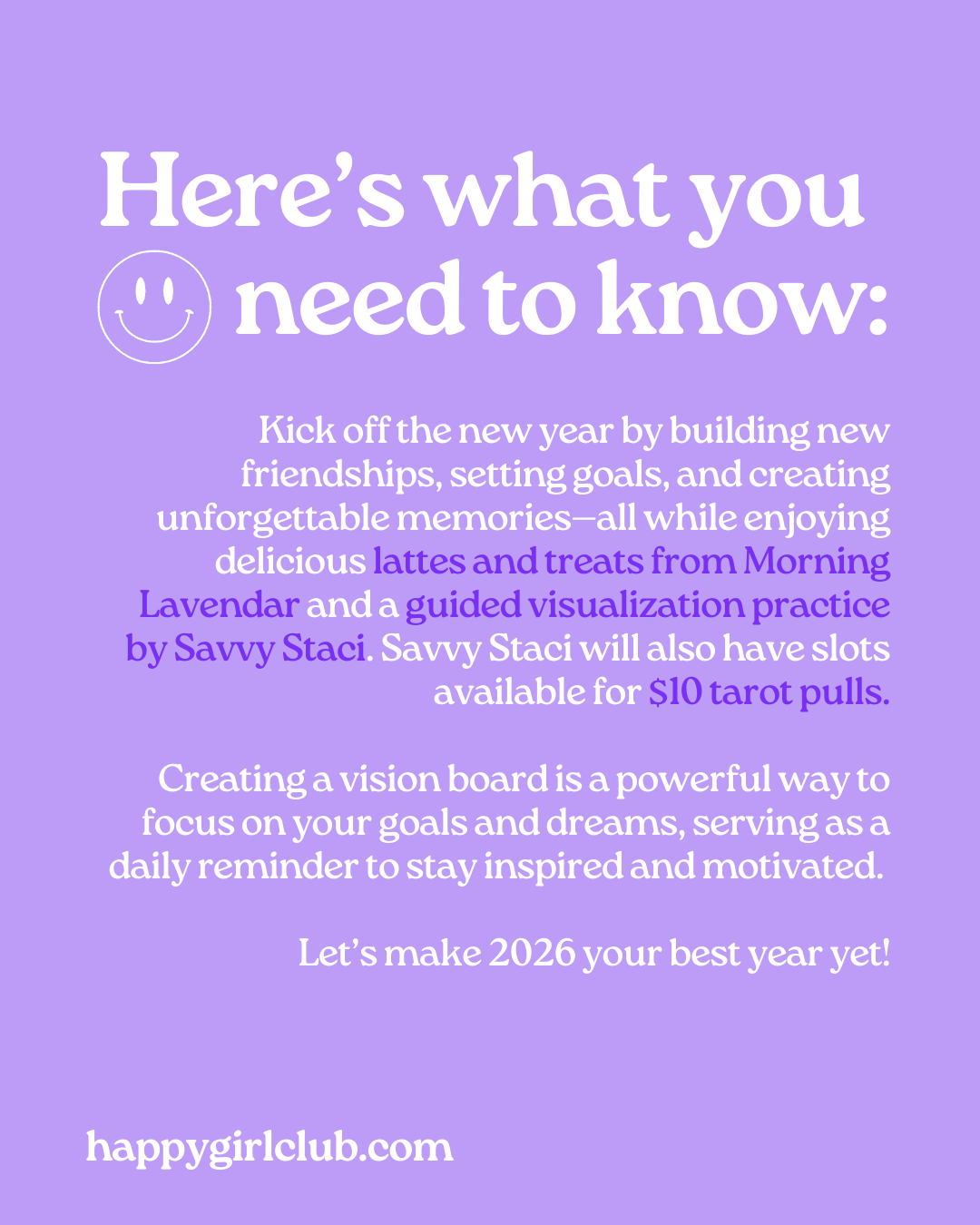 San Diego Vision Board Workshop