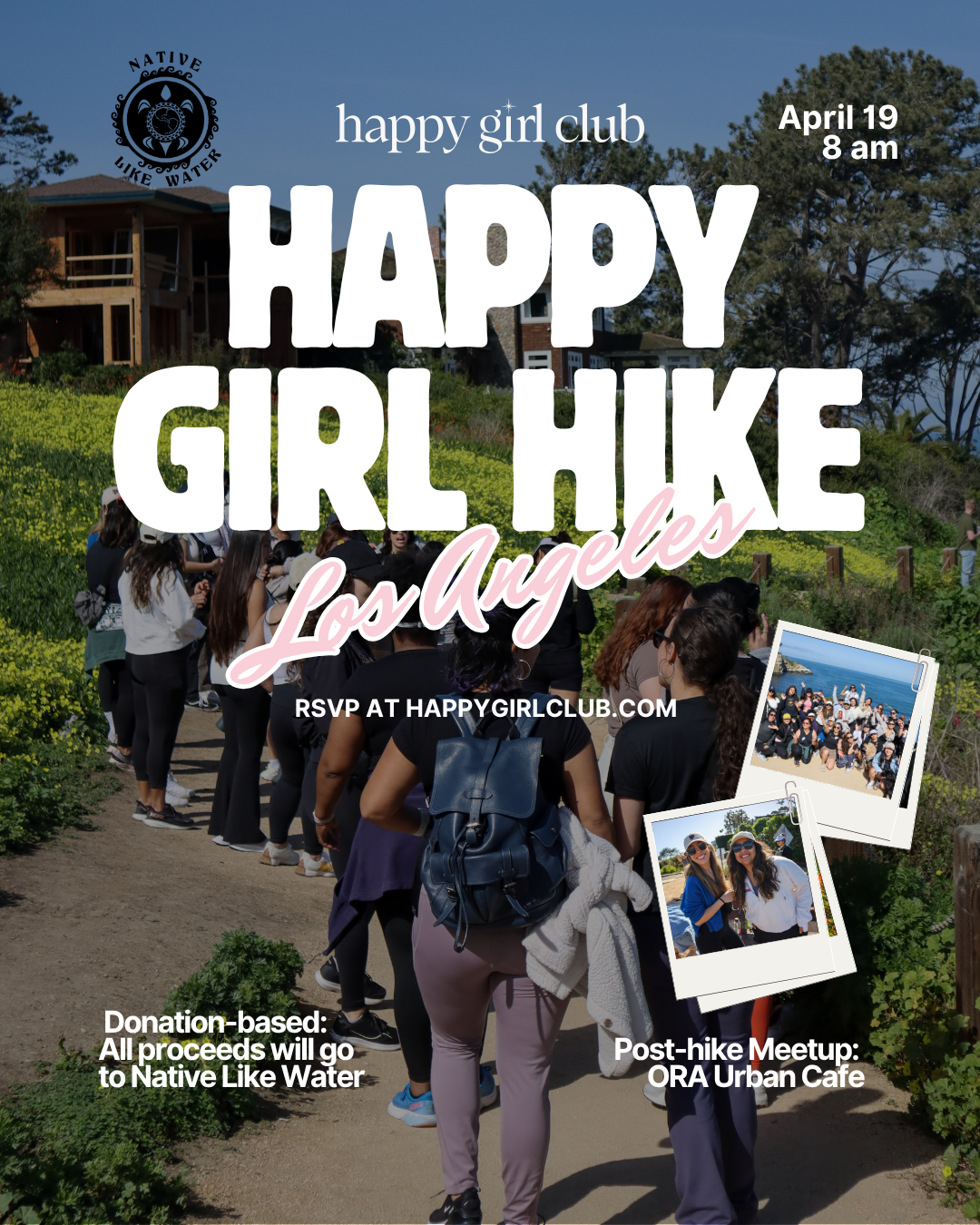 Happy Girl Hike Series - Los Angeles