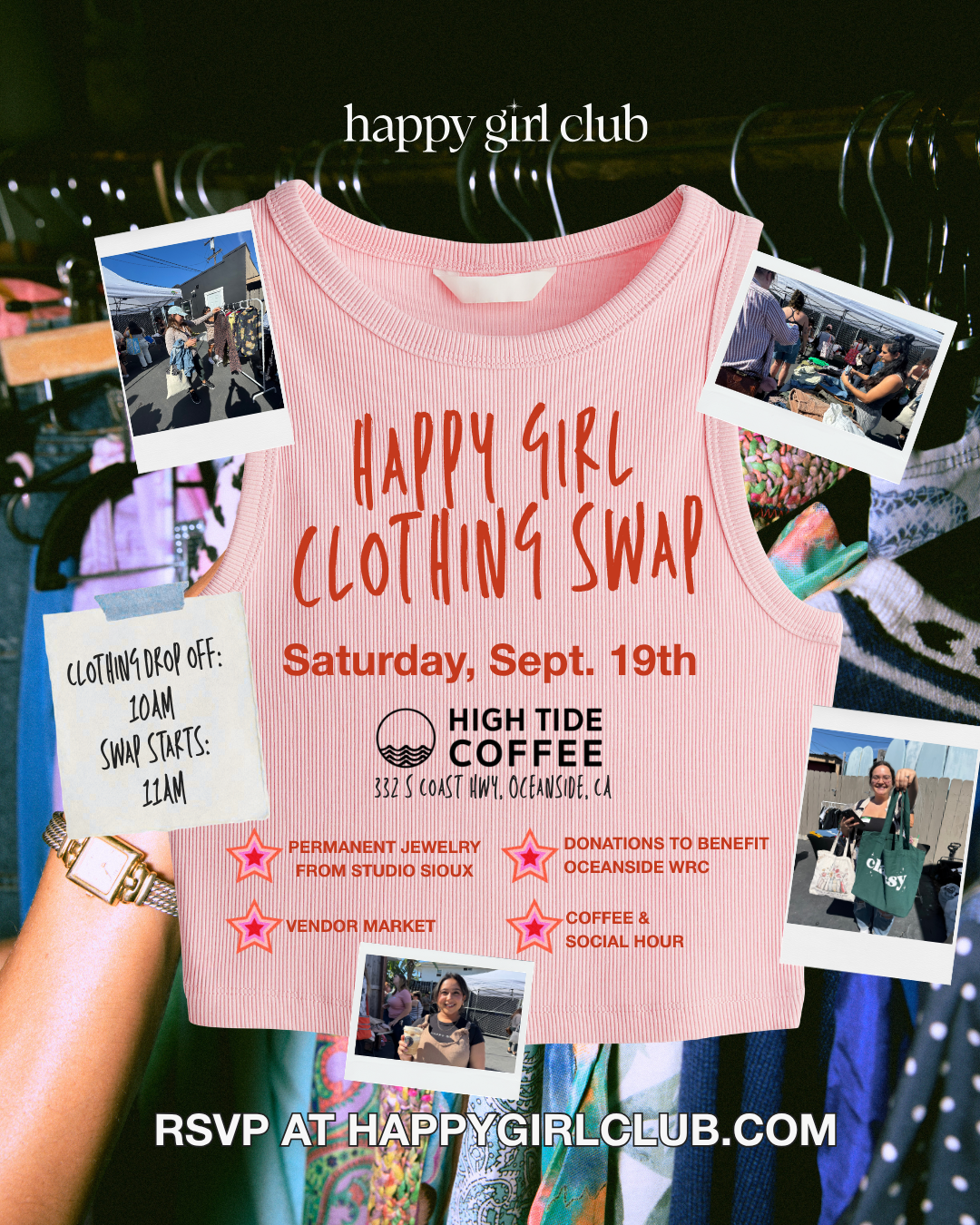North County Happy Girl Clothing Swap