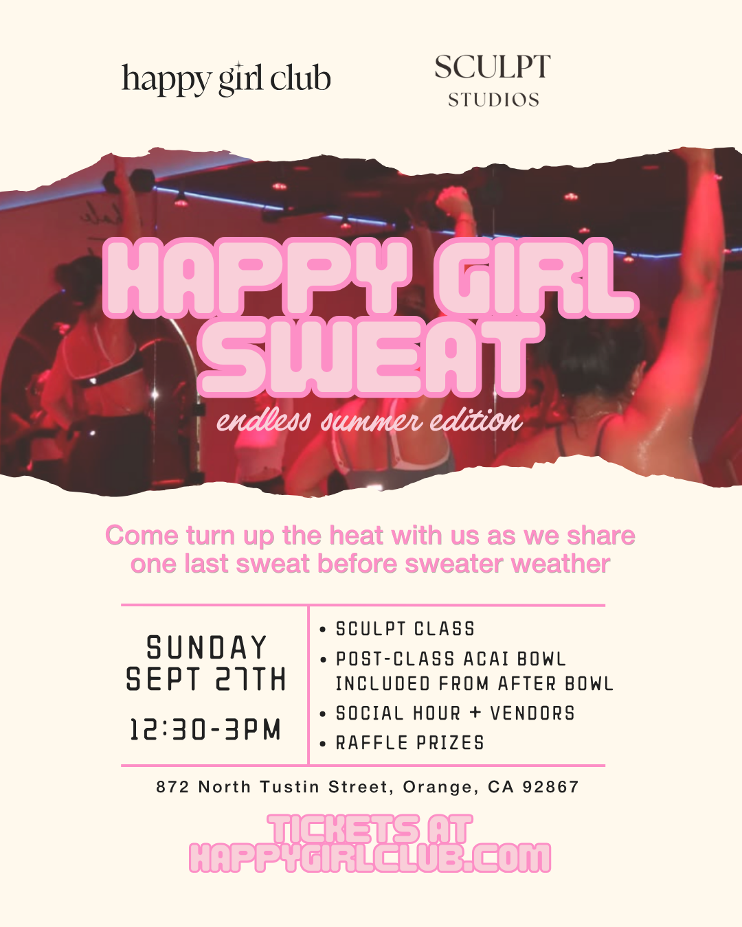 OC Happy Girl Sweat: Endless Summer Edition