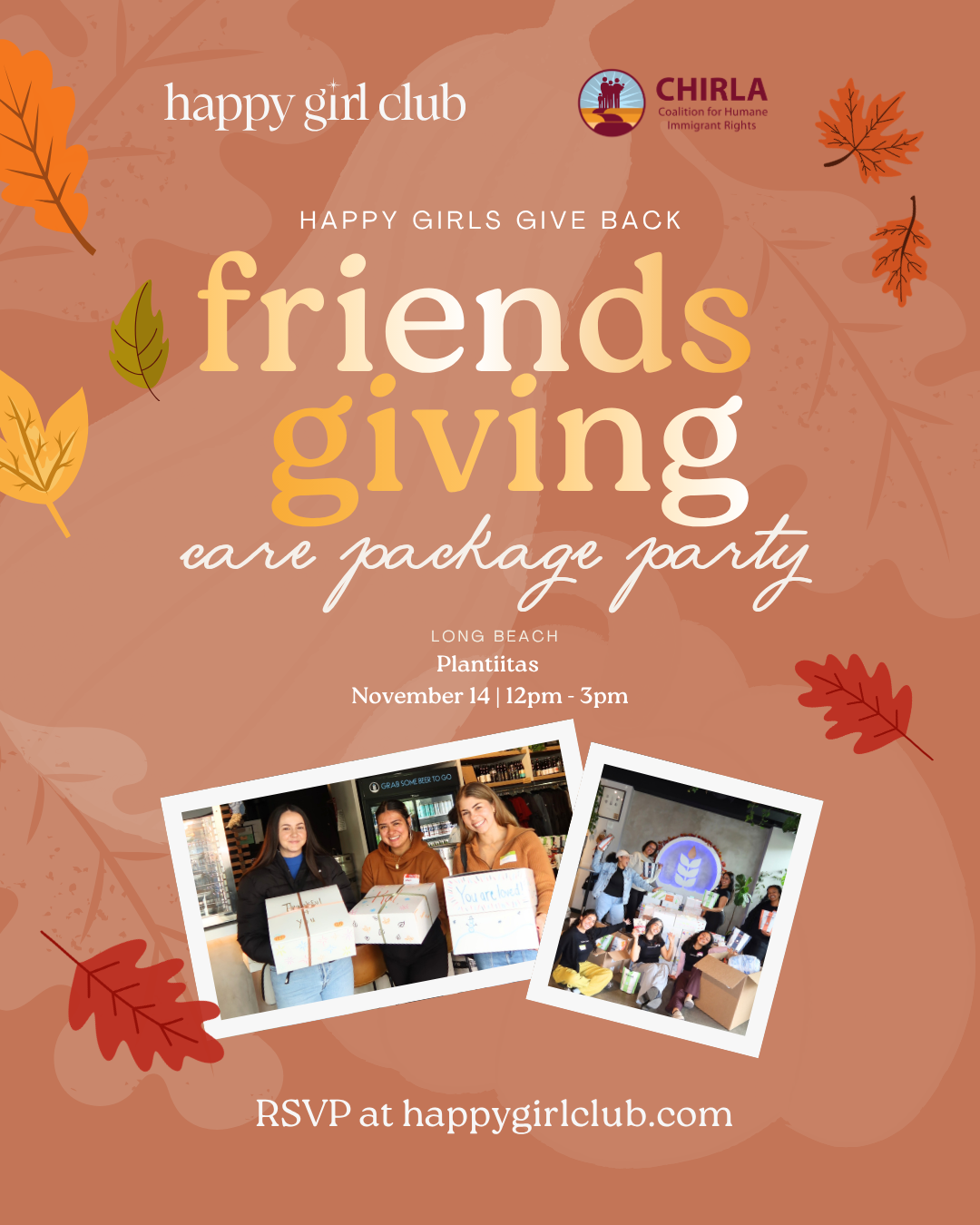 Long Beach FriendsGIVING Care Package Party