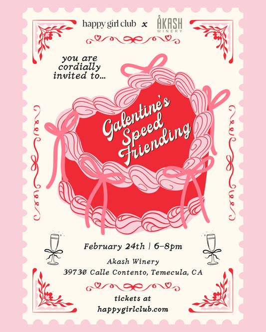 Temecula -  Galentine's Speed Friending Soirée