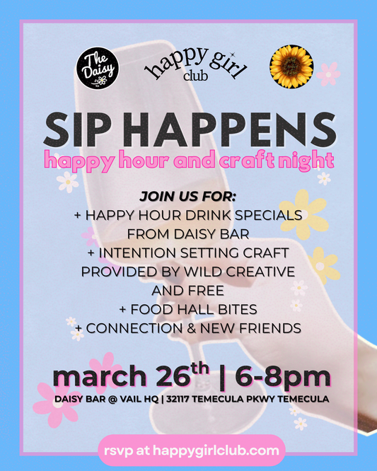Sip Happens: Temecula Happy Hour and Craft Night
