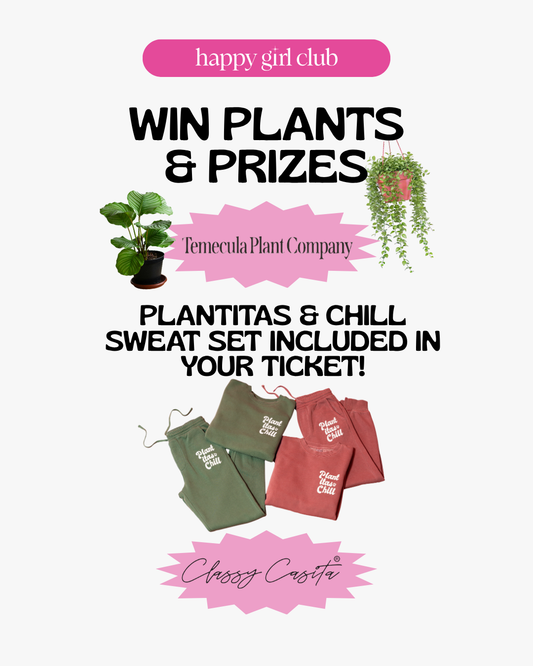 Happy Girl Plant Bingo