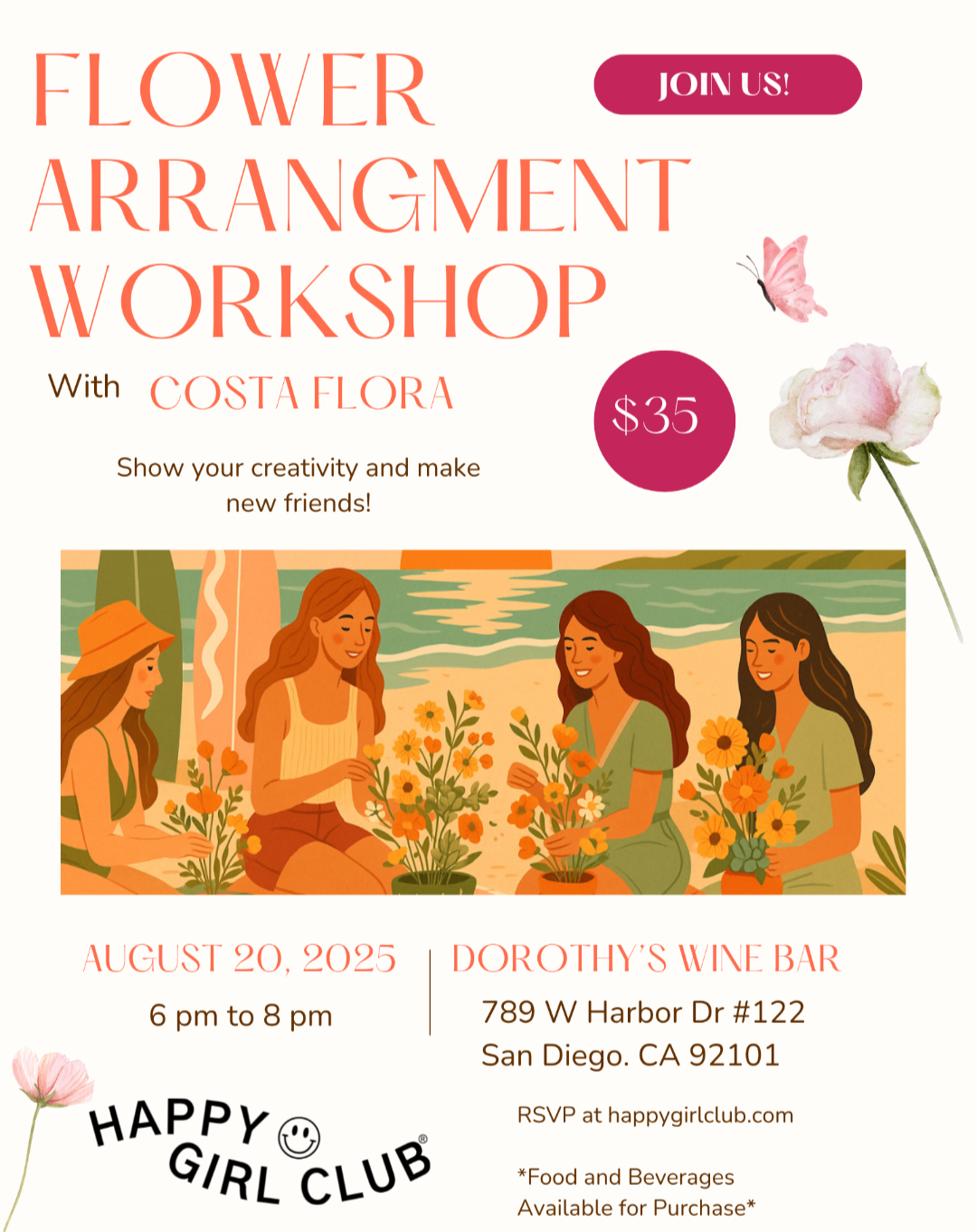 Flower Arrangement Workshop