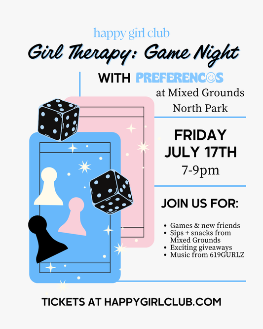 Happy Girl Game Night