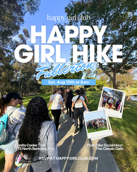 Fullerton Happy Girl Hike