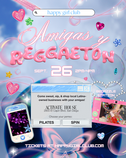 San Diego Happy Girl Sweat: Amigas y Reggaeton