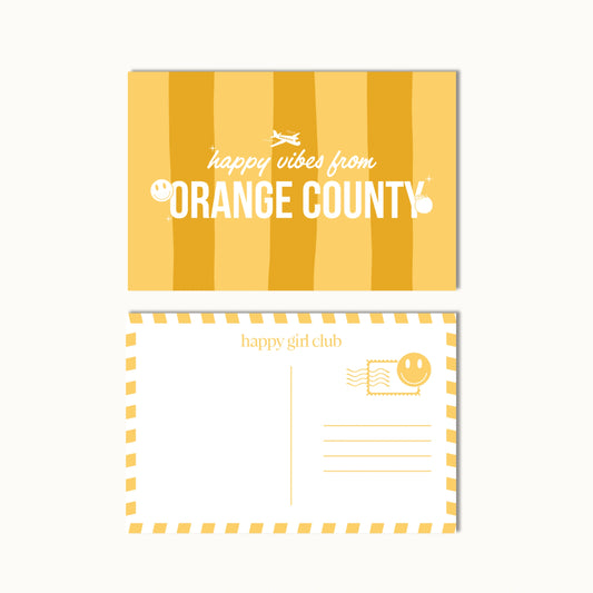 Orange County Postcard