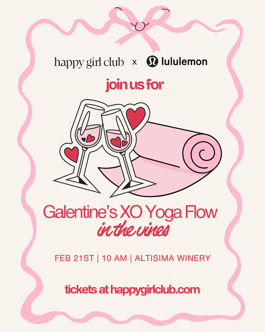 Galentine's XO Yoga Flow sponsored by Lululemon Temecula