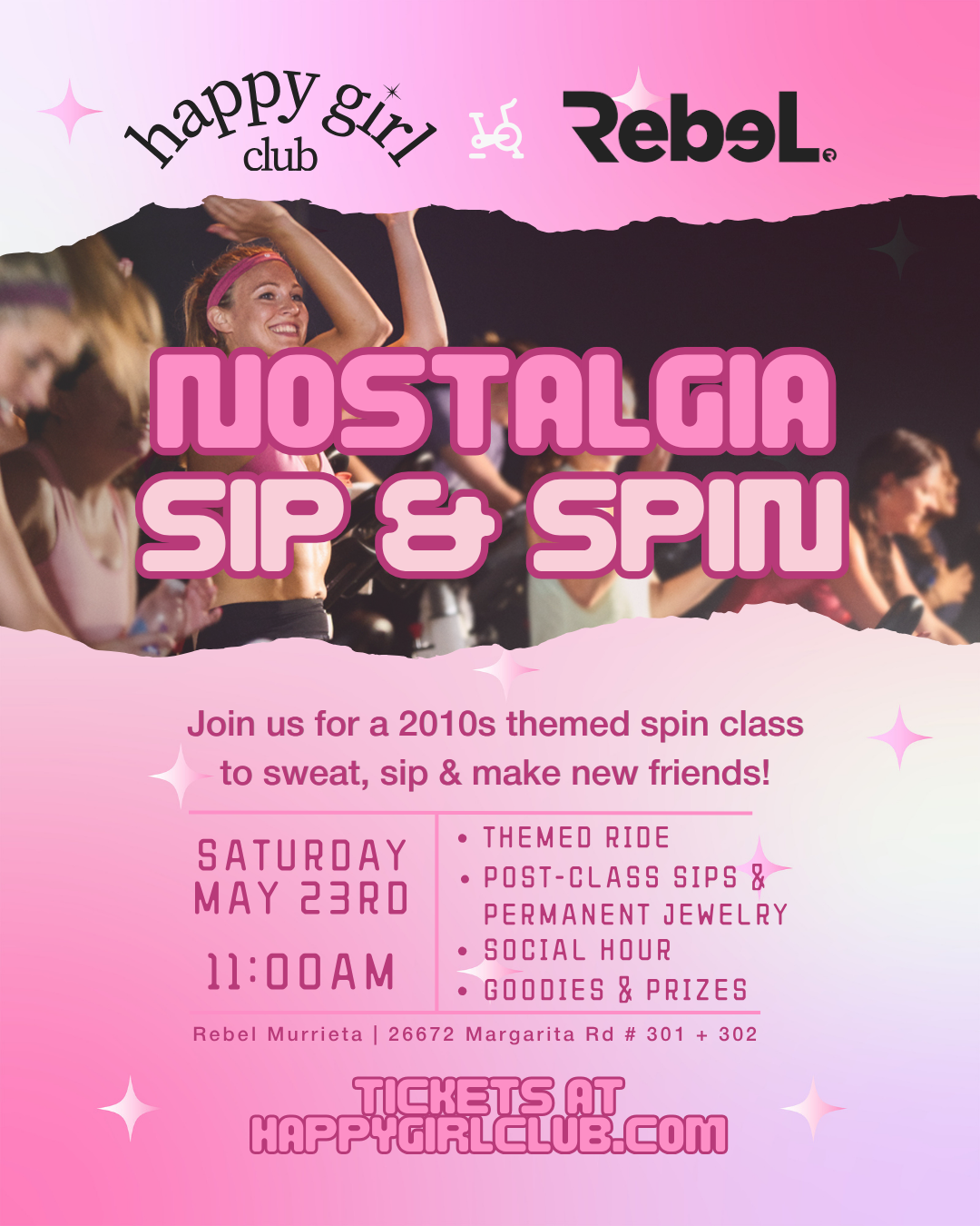 2010s Nostalgia Sip & Spin
