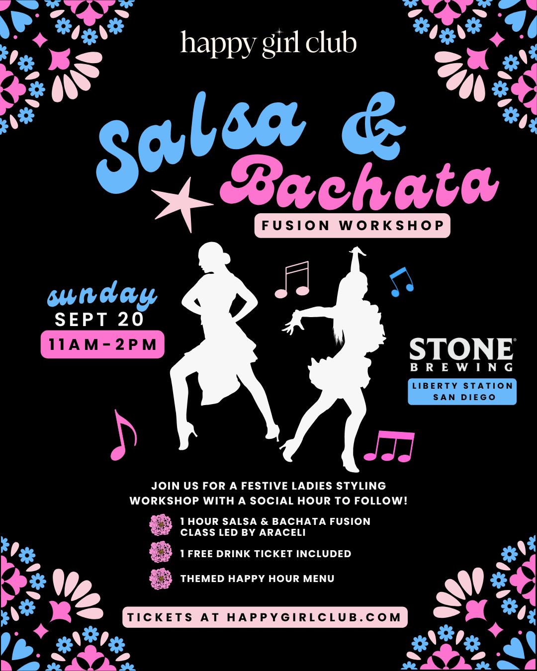 San Diego Salsa & Bachata Workshop