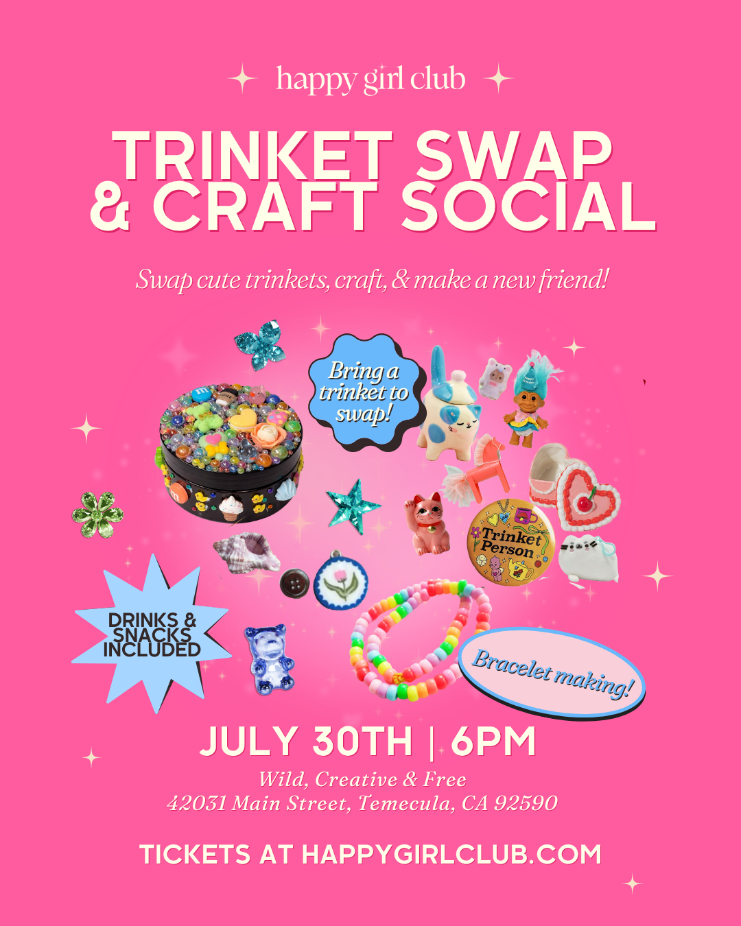 Trinket Swap & Craft Social