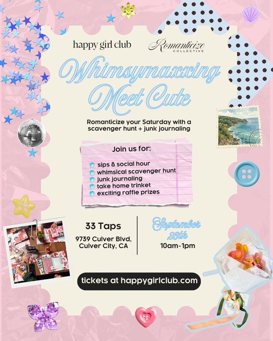 LA Whimsymaxxing Meet Cute: Scavenger Hunt & Junk Journal with Romanticize Collective